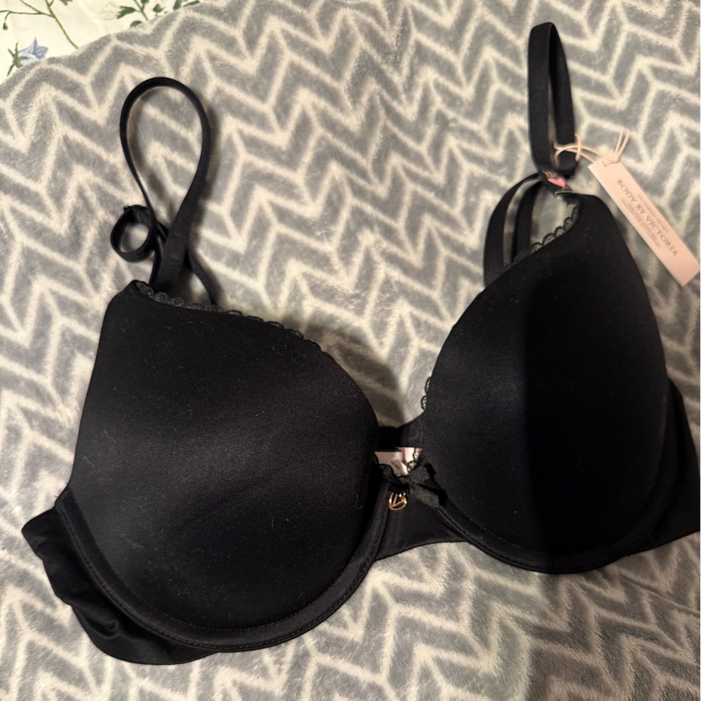 Victoria's Secret Black Full Coverage Push Up Bra